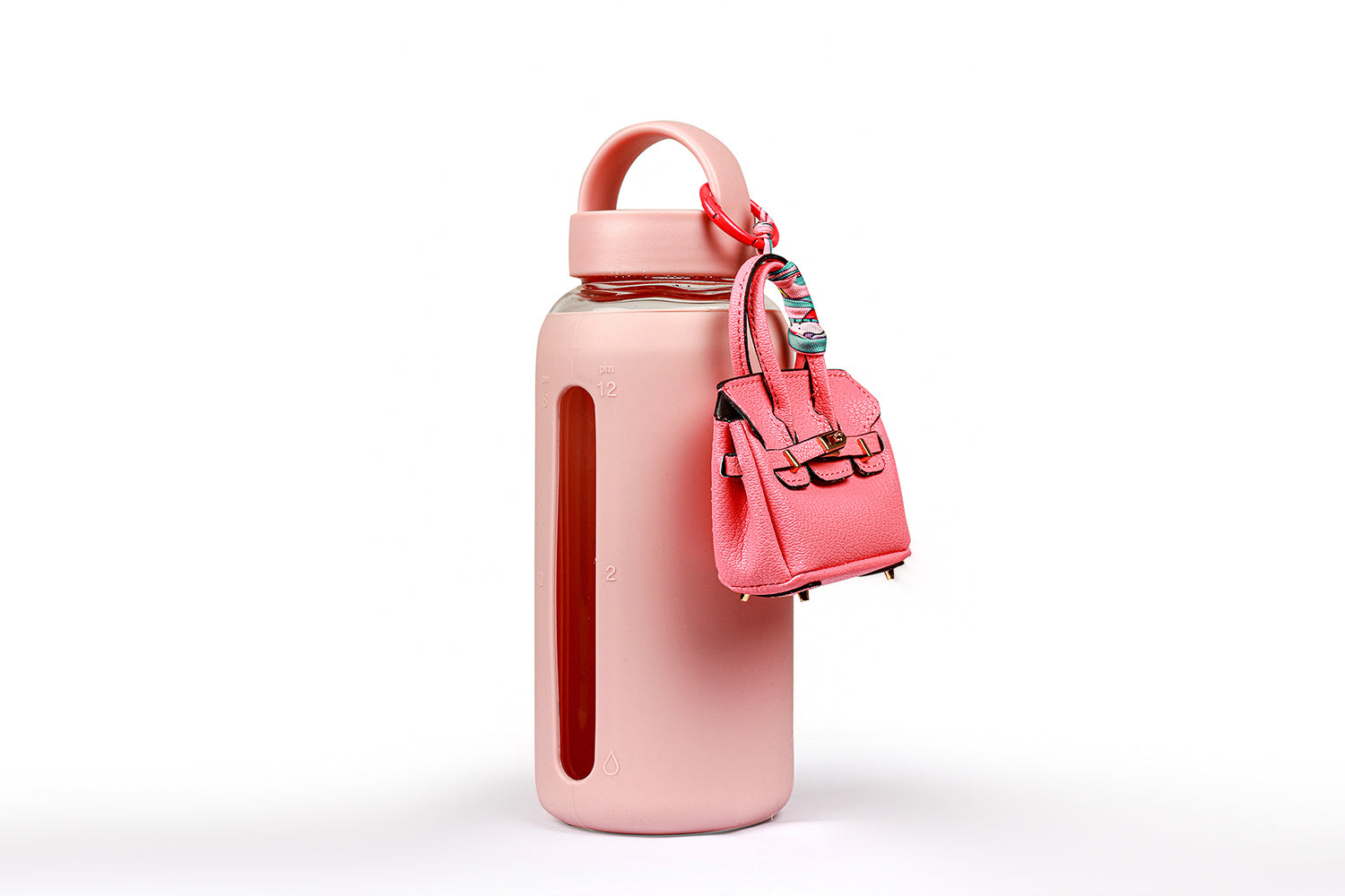 “Bubblegum Boss” - Pink Mini Bag Charm