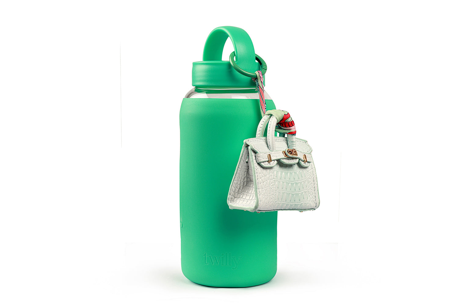 "Ice Club" - Light Blue Mini Bag Charm